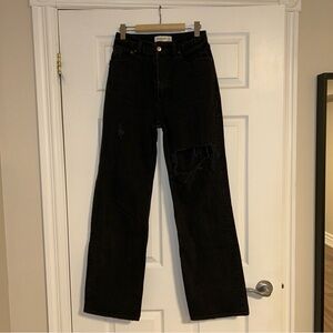 Abercrombie & Fitch Curve Love High Rise 90s Relaxed Jean